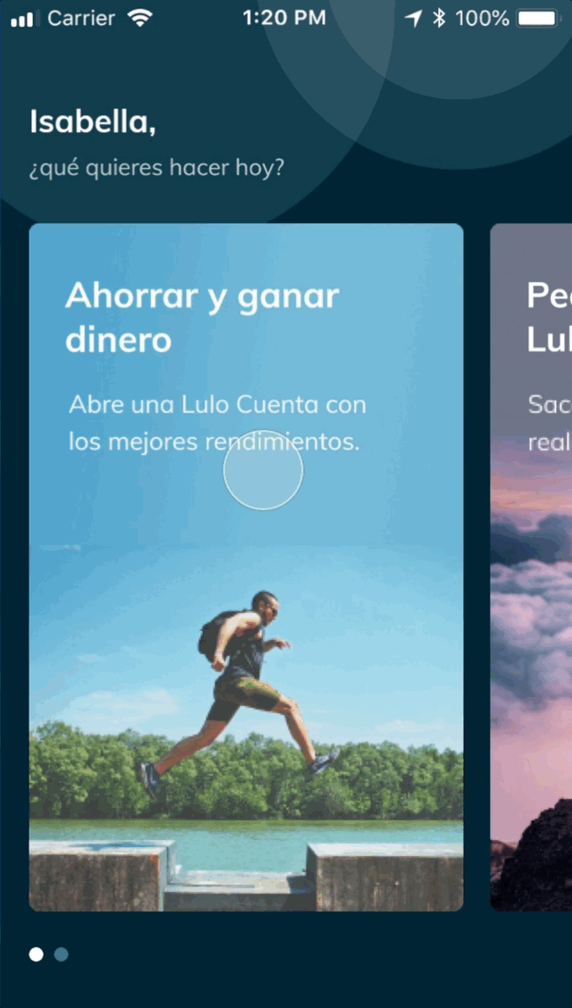 Lulo product portfolio interaction